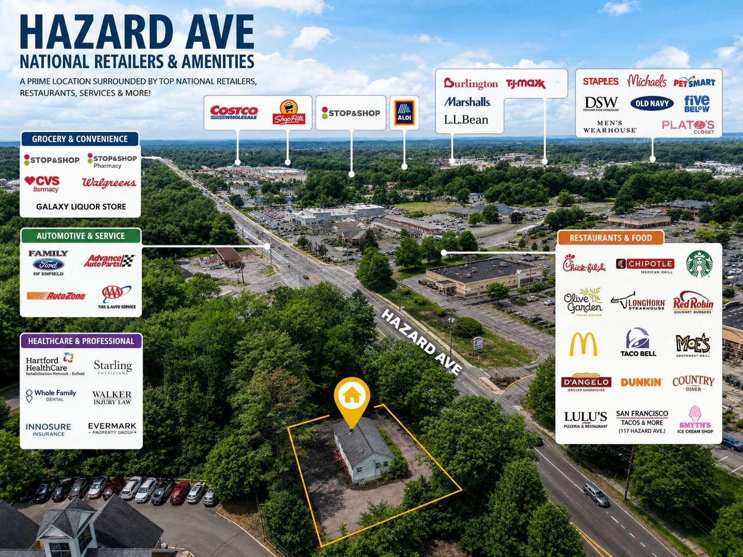 88 Hazard Ave, Enfield, CT for Sale