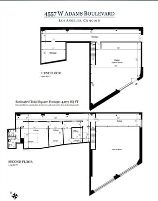 Los Angeles, CA Office/Retail - 4557 W Adams Blvd