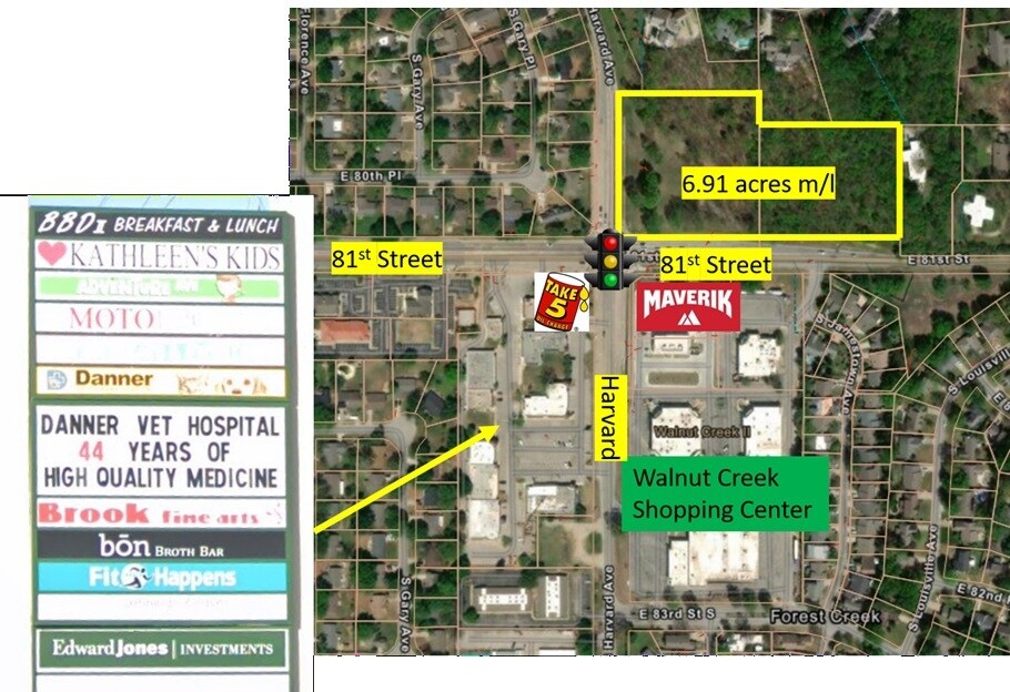 E 81st St & S Harvard Ave, Tulsa, OK for Sale