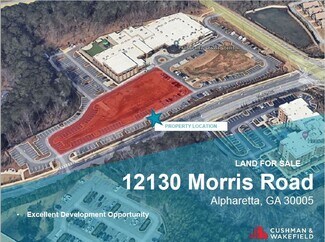 Alpharetta, GA Commercial Land - 12130 Morris Rd rd Alpharetta, GA Commercial Land - 12130 Morris Rd rd