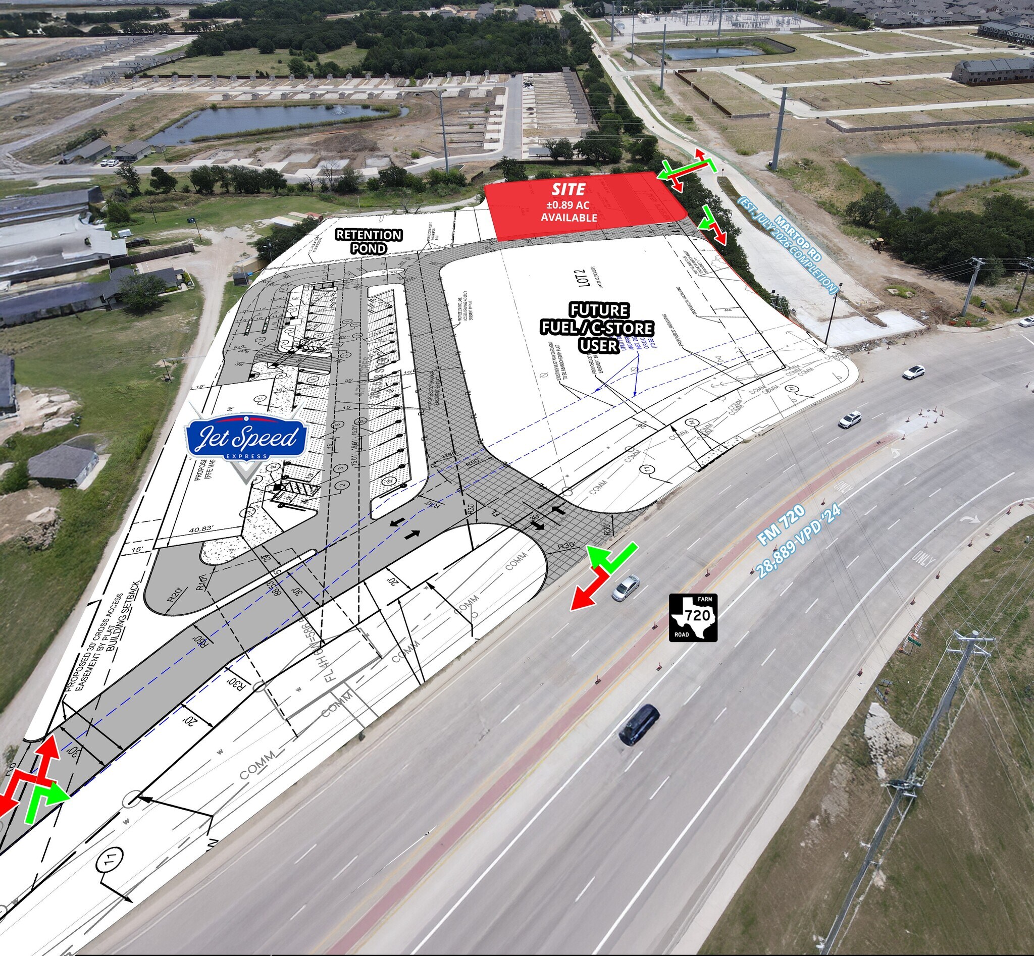 3301 W FM 720, Oak Point, TX for Sale