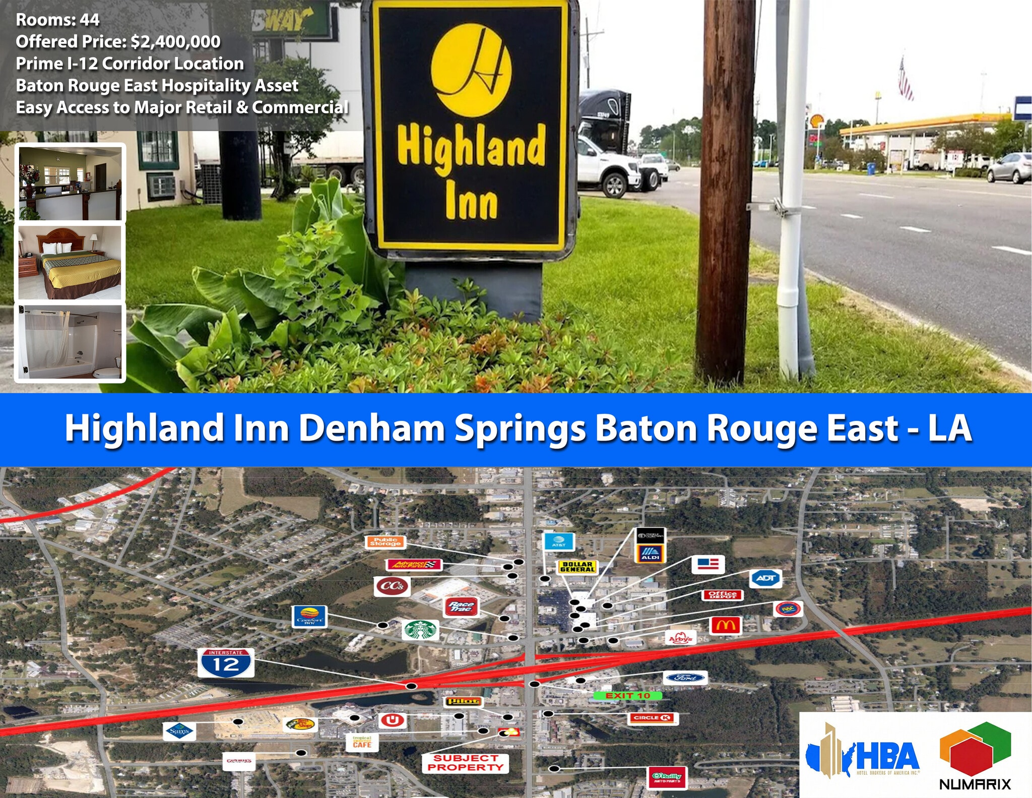 2605 S Range Ave, Denham Springs, LA for Sale