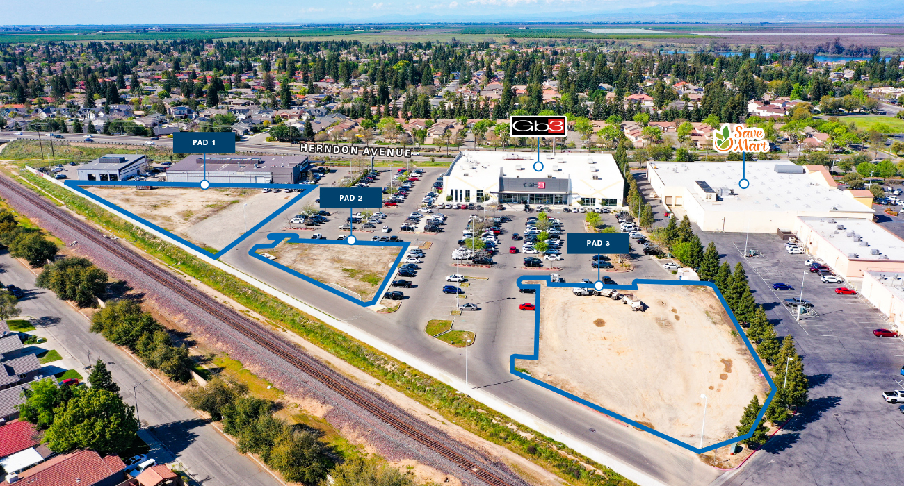 SWC Herndon Avenue & Milburn Ave, Fresno, CA for Sale