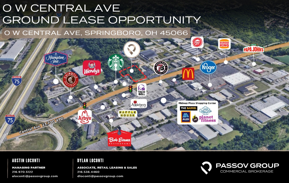 0 W Central Ave, Springboro, OH for Rent