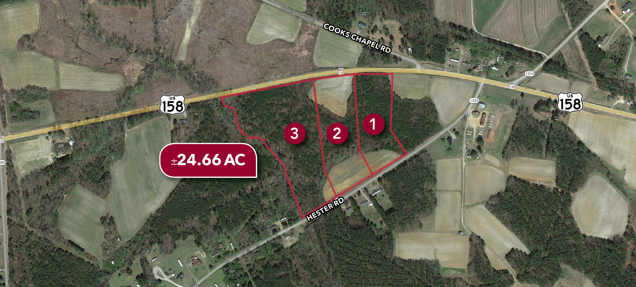 0 158 Hwy, Warrenton, NC for Sale