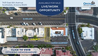 Scottsdale, AZ Residential Land - 7431 E 6th Ave