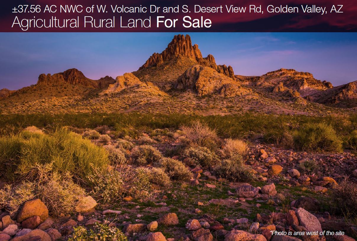 W. Volcanic @ S Desert View Rd, Golden Valley, AZ for Sale