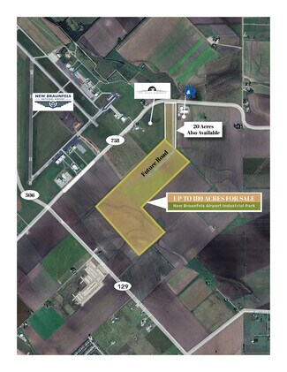 New Braunfels, TX Industrial Land - FM 758