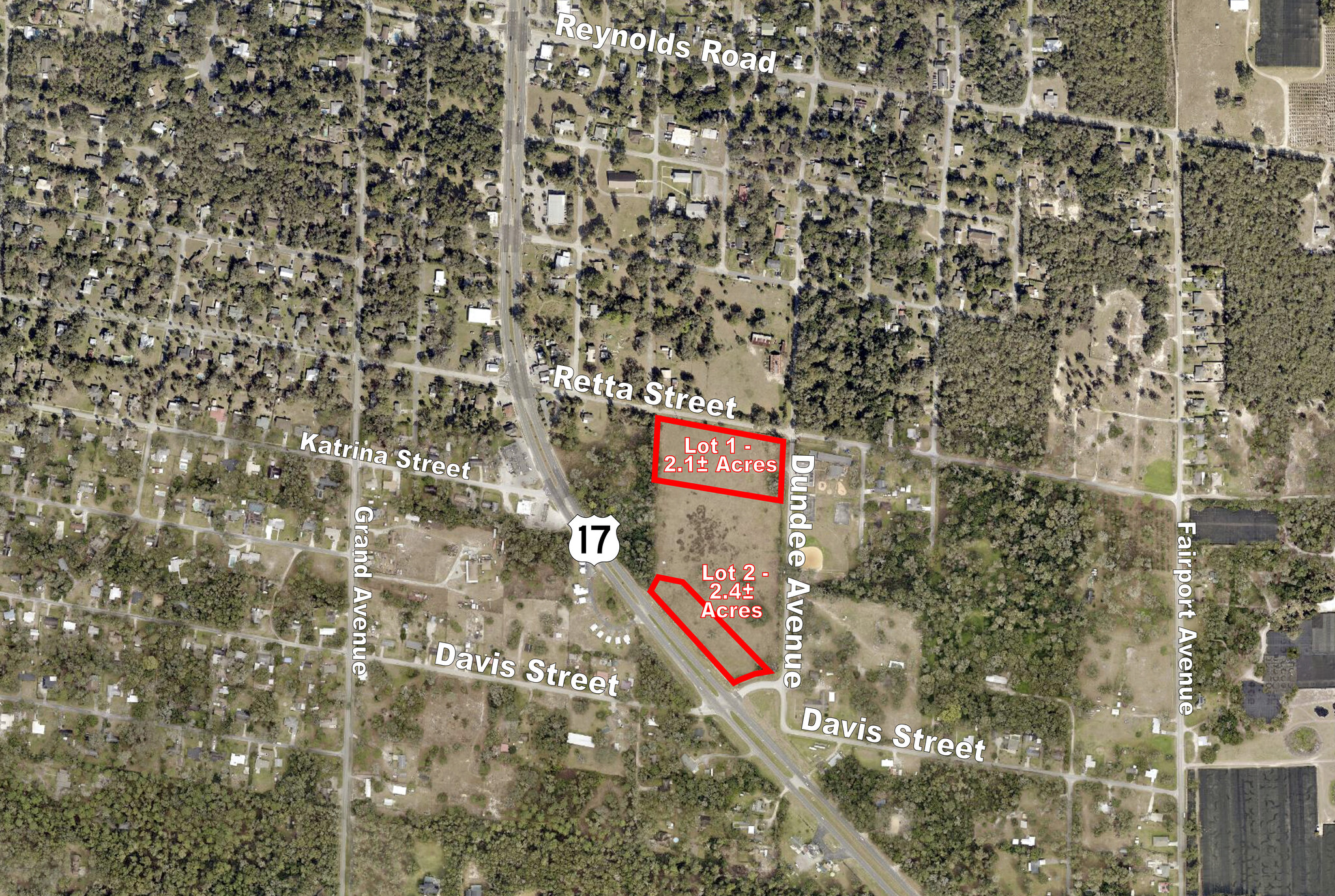 US HWY 17 & Dundee Ave, De Leon Springs, FL for Sale