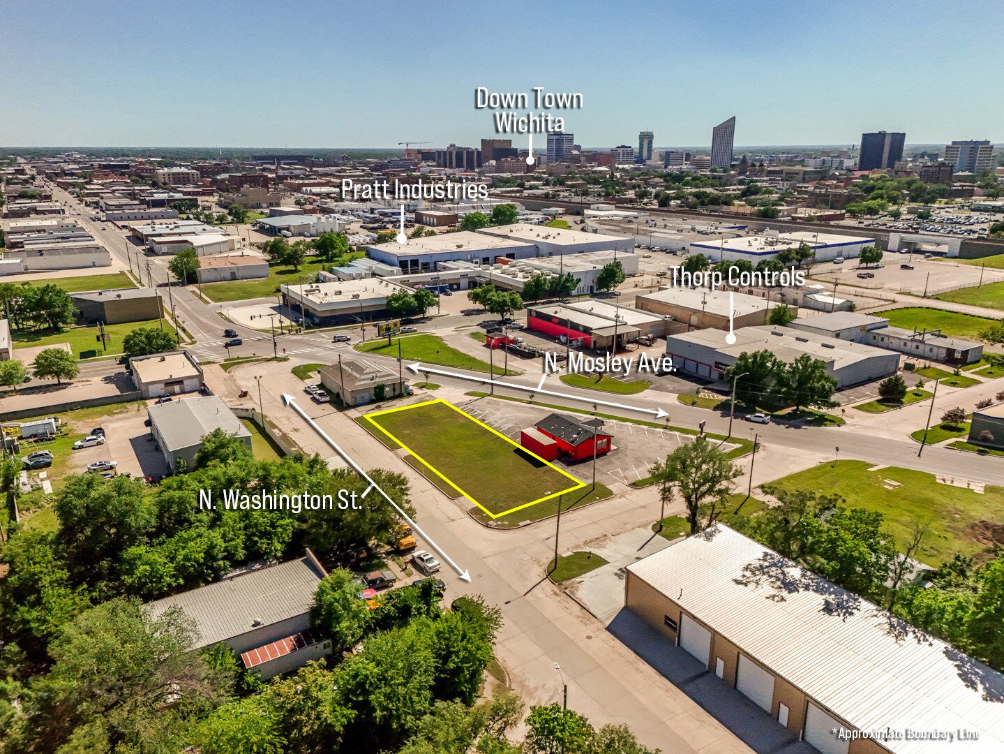 0.21+/- Acres at E. Murdock & N. Washington Av ave, Wichita, KS for Sale