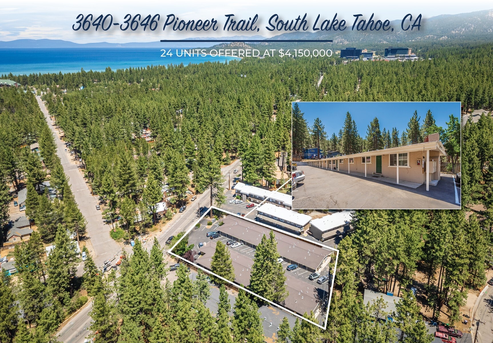 3640-3646 Pioneer Trail, South Lake Tahoe, CA for Sale