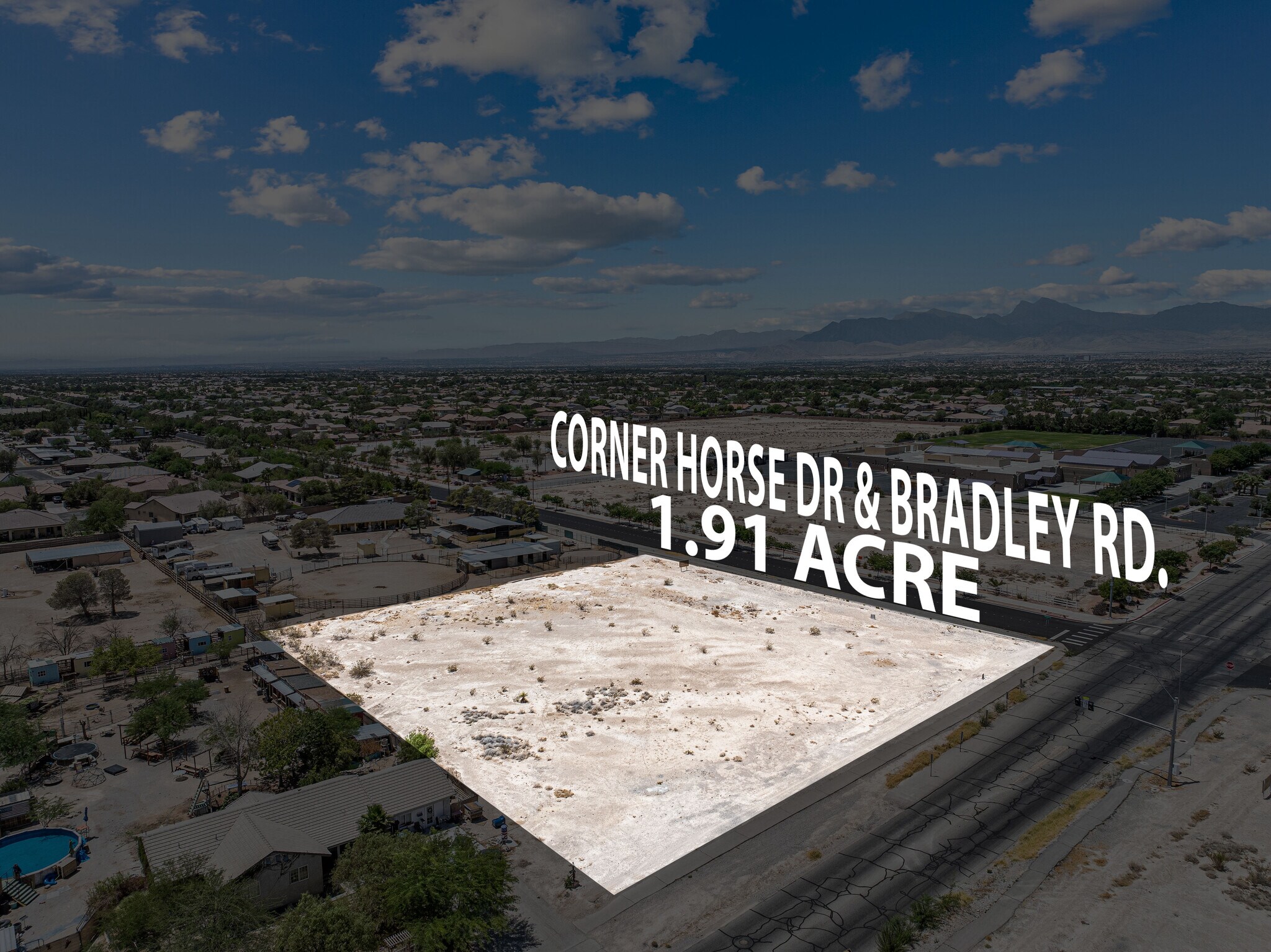 Southeast Corner of Horse Drive & Bradley Rd rd, Las Vegas, NV for Sale