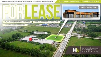 Springdale, AR Office/Retail - 5222 Elm Springs Rd Springdale, AR Office/Retail - 5222 Elm Springs Rd