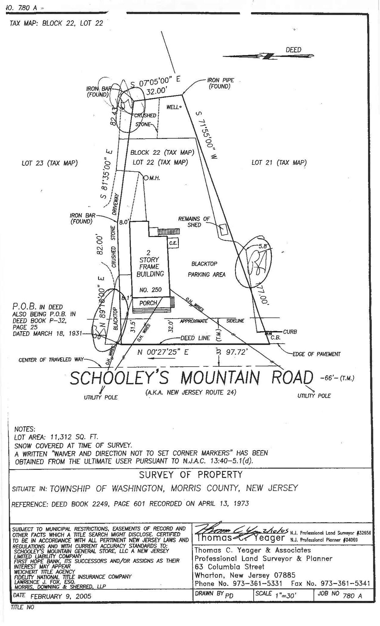 250 Schooleys Mountain Rd, Schooleys Mountain, NJ for Sale