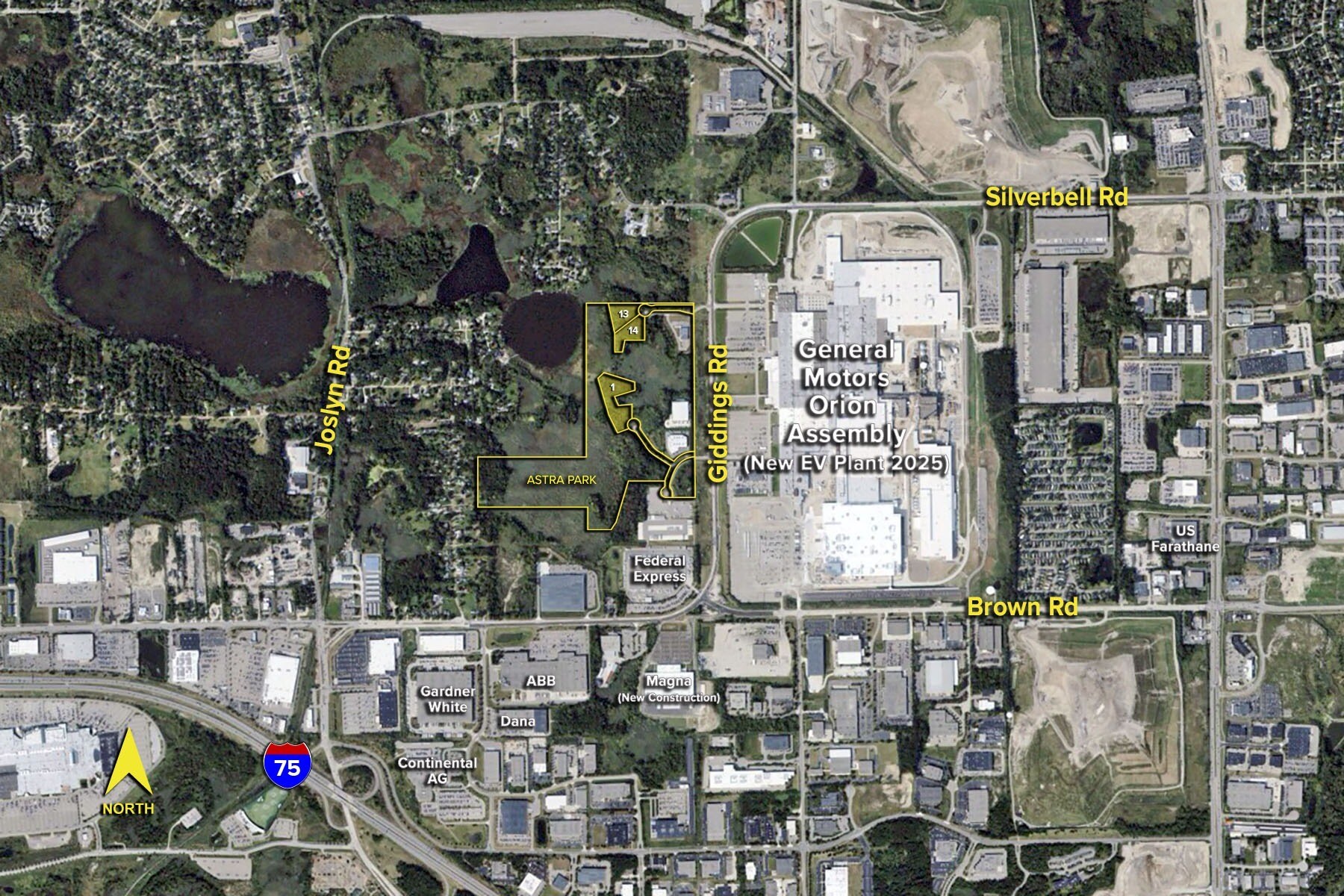 Giddings Rd @ Giddings Rd., Orion Township, MI for Sale