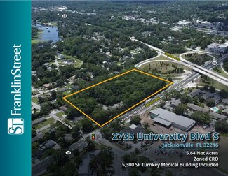 Jacksonville, FL Commercial Land - 2735 University Blvd