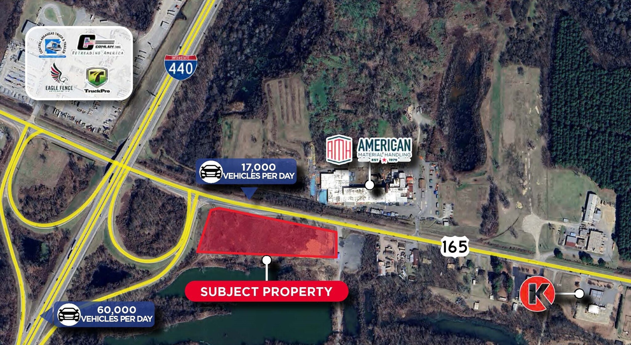 I-1440 & Hwy 165, North Little Rock, AR for Sale