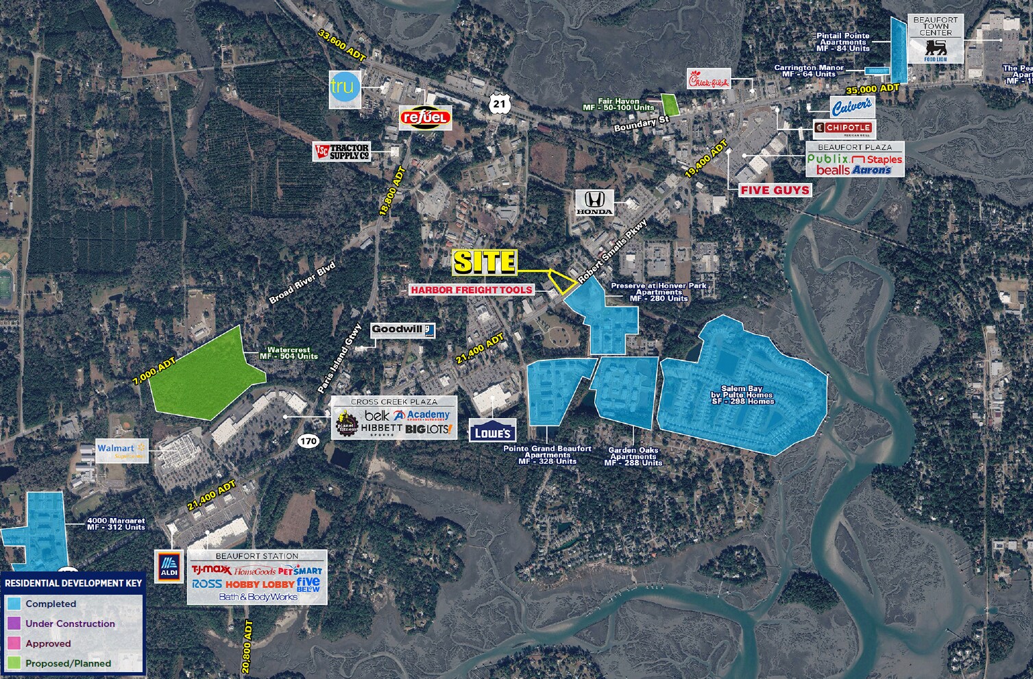 136 Robert Smalls Pkwy, Beaufort, SC for Rent