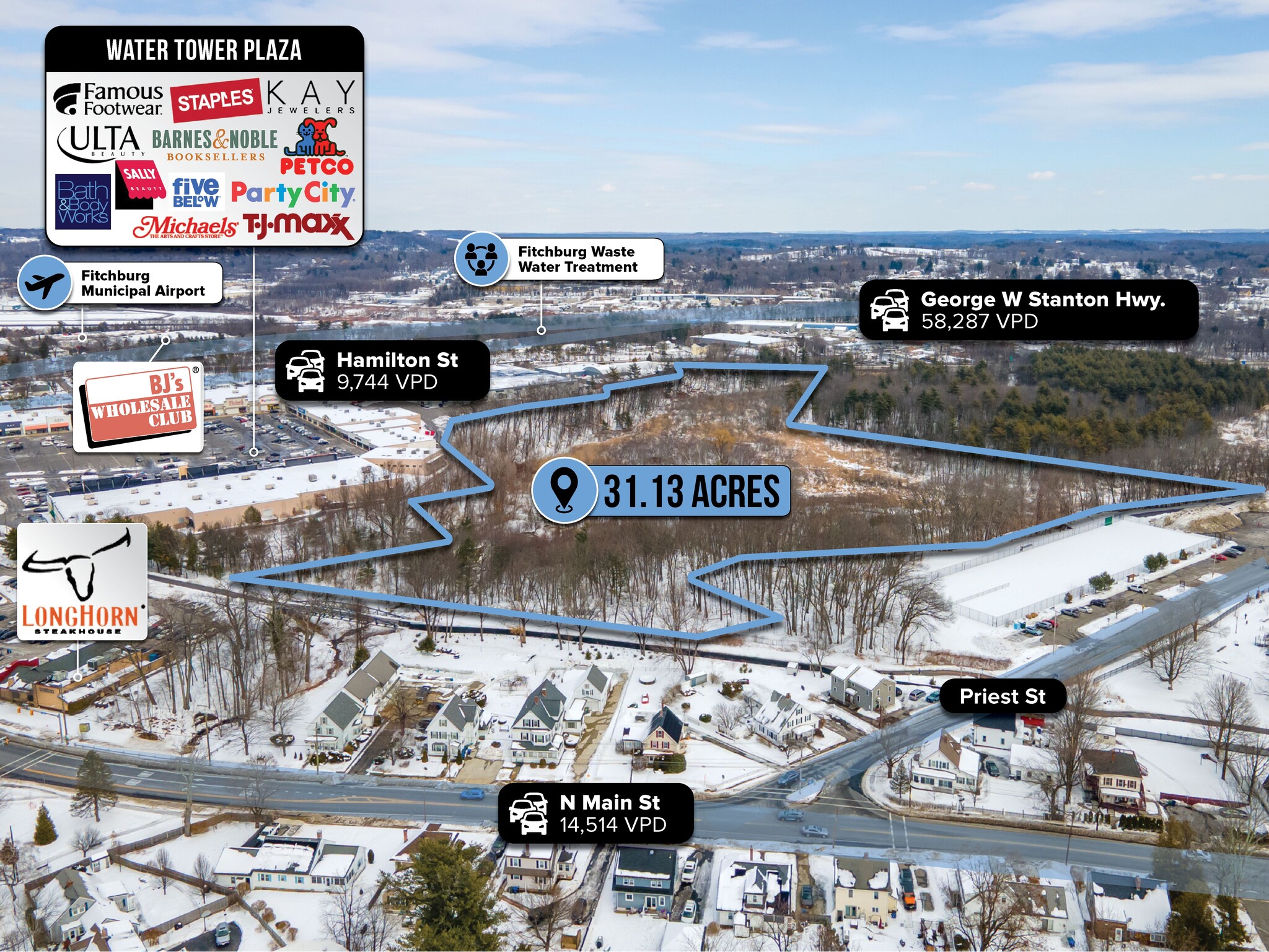 Adj. to 100 Watertower Place Pl, Leominster, MA for Sale