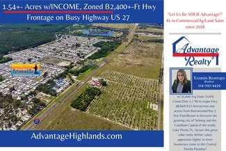 Sebring, FL Commercial Land - 10500 US 27 S Sebring, FL Commercial Land - 10500 US 27 S