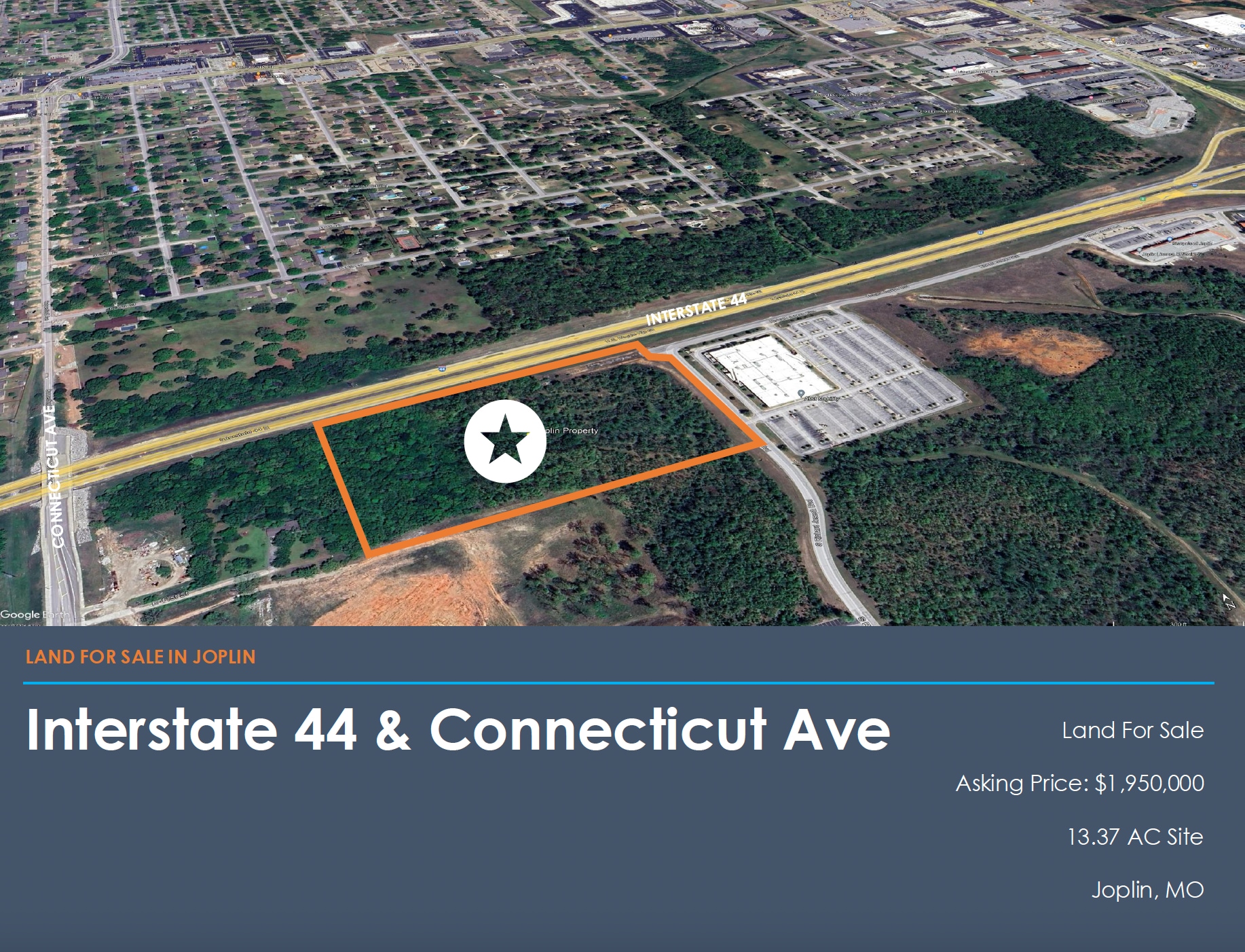 I-44 & Connecticut Ave, Joplin, MO for Sale
