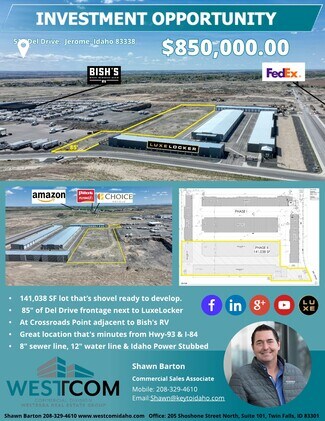 Jerome, ID Commercial - 515 Del Dr Jerome, ID Commercial - 515 Del Dr