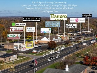 Southfield, MI Retail - 27601-27651 Southfield Rd