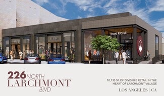 Los Angeles, CA Retail - 206-228 N Larchmont Blvd