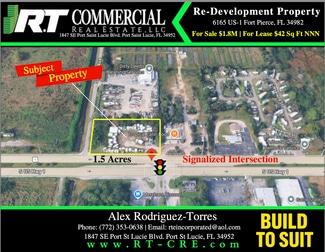 Fort Pierce, FL Commercial Land - 6165 S US Highway 1