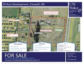 Creswell, OR Industrial Land - 83485 Highway 99 Creswell, OR Industrial Land - 83485 Highway 99