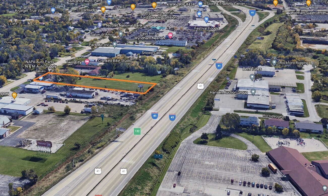 349 S Green Bay Rd Neenah, WI 54956 Land Property for Sale on