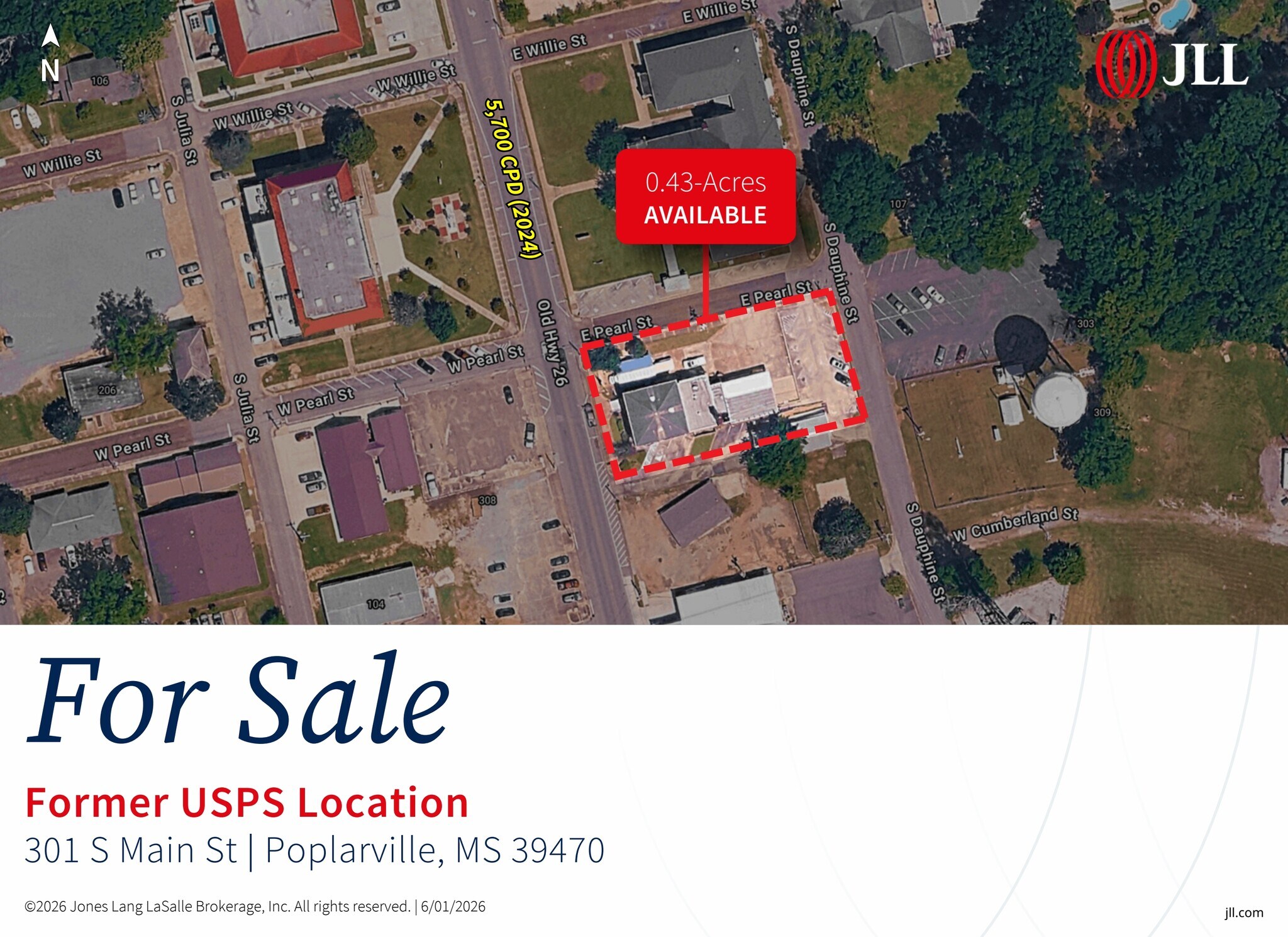 301 S Main St, Poplarville, MS for Sale