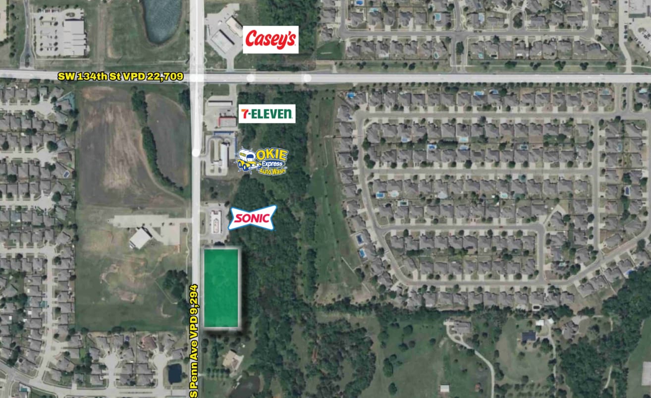 SW 134th St & S Pennsylvania Ave, Oklahoma City, OK for Sale