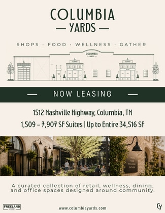 Columbia, TN Office/Retail - 1512 Nashville Hwy Columbia, TN Office/Retail - 1512 Nashville Hwy