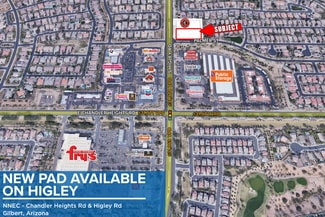 Gilbert, AZ Commercial Land - N/NEC Higley Rd & Chandler Heights Rd