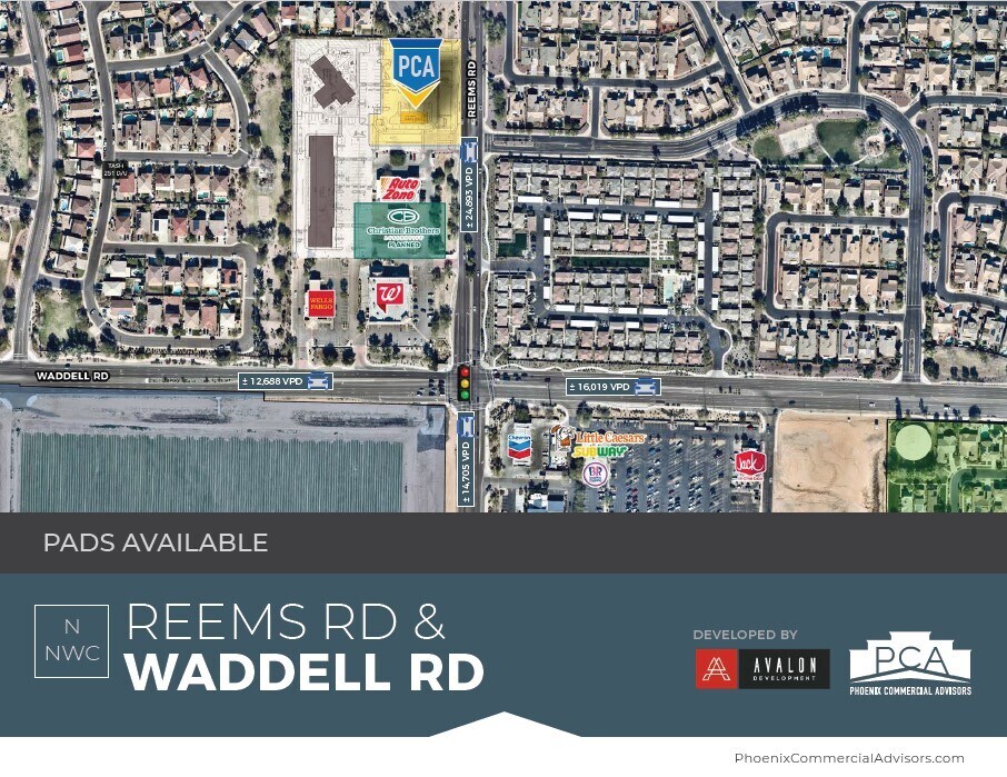 N NWC Reems Rd & Waddell Rd, Surprise, AZ for Sale