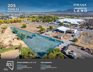 Reno, NV Commercial Land - 205 Trinity Ln