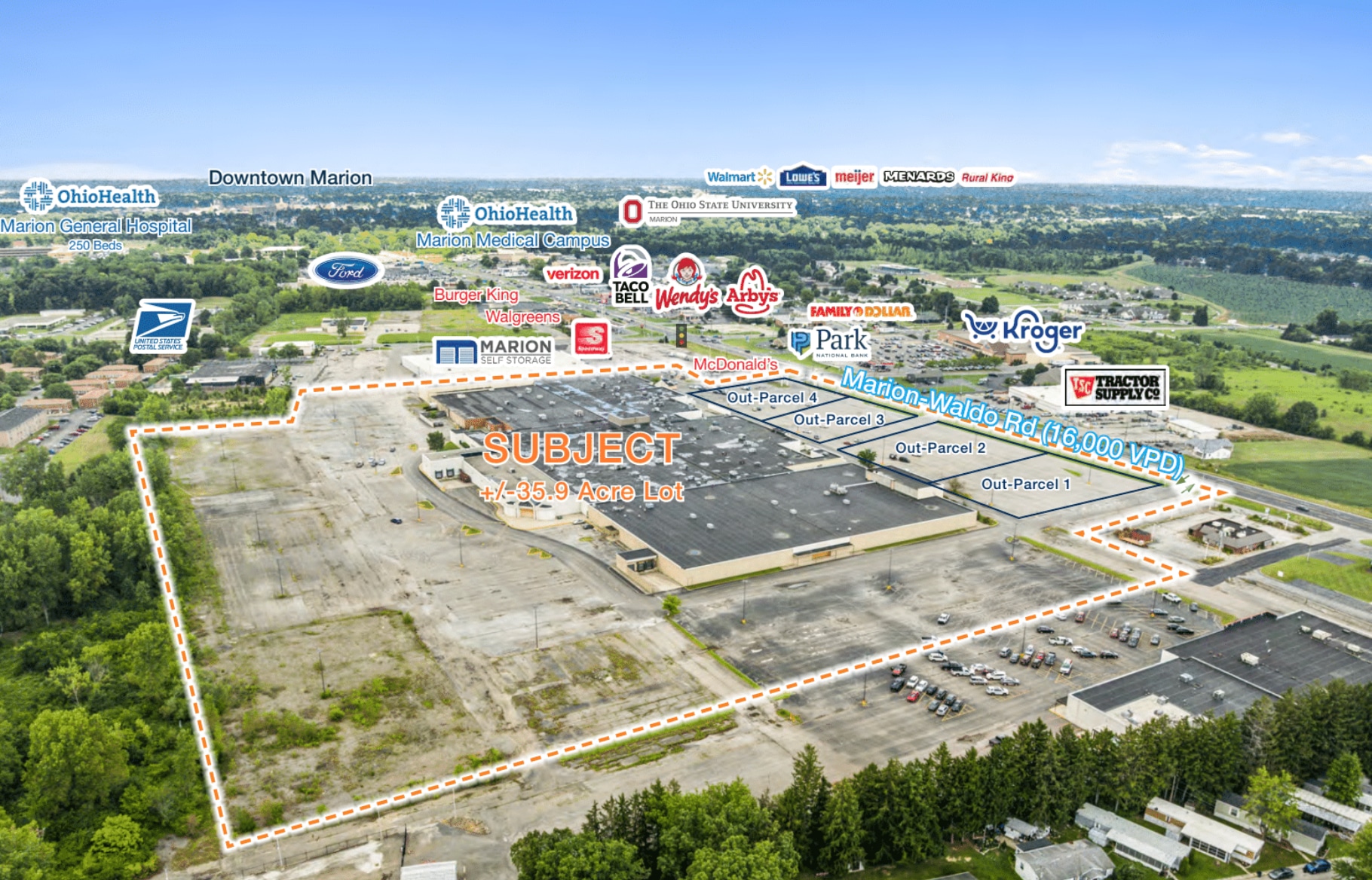 1509 Marion-Waldo Rd, Marion, OH for Sale