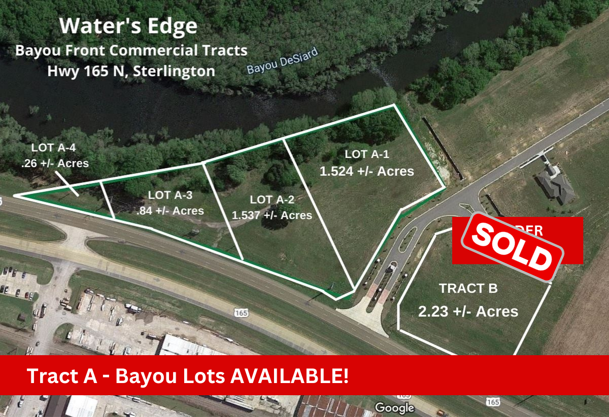 0 Hwy 165, Sterlington, LA for Sale