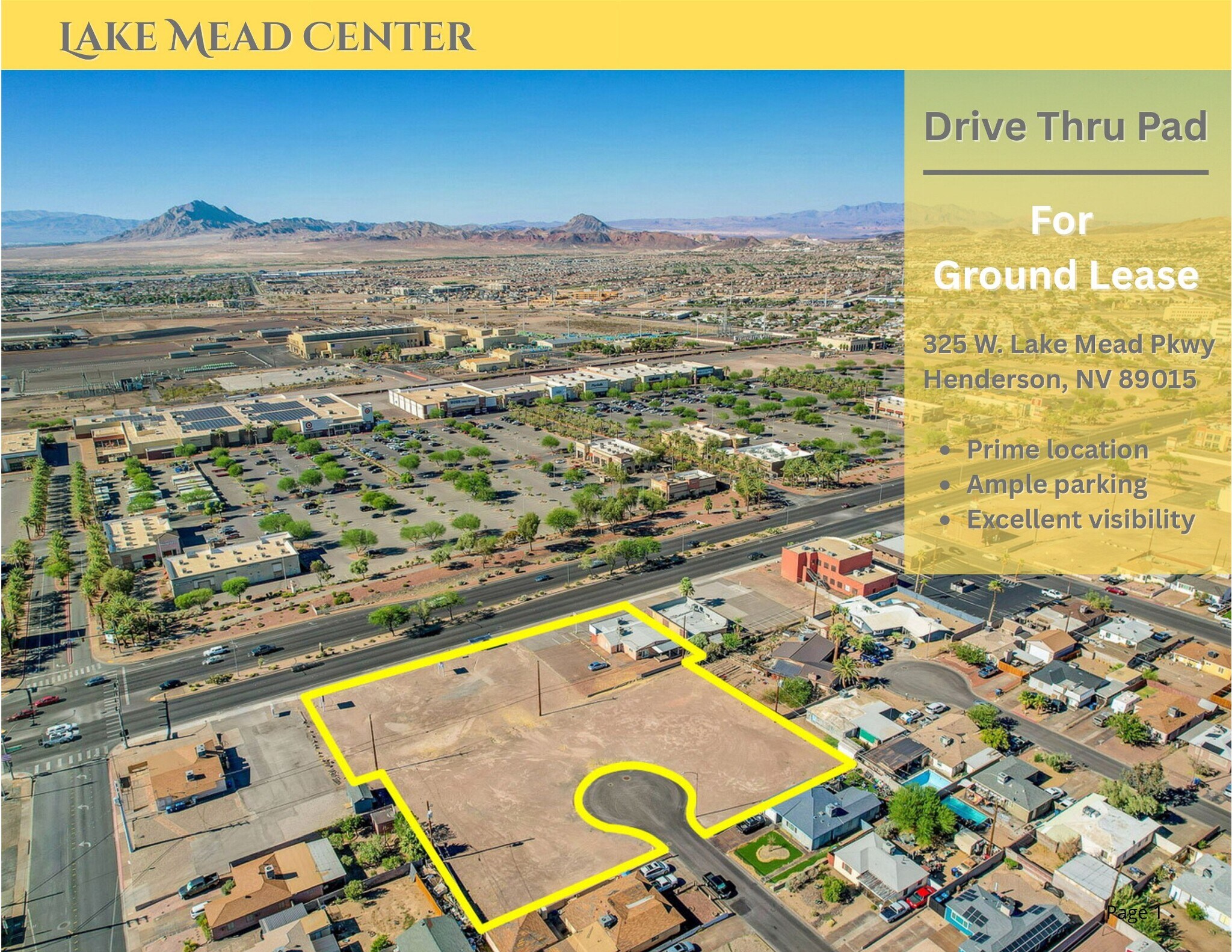 325 W Lake Mead Pky, Henderson, NV for Rent