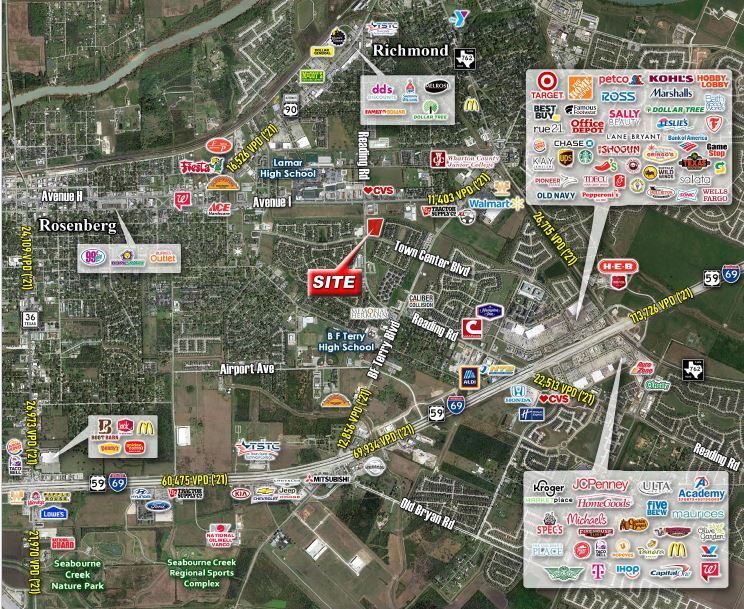 Town Center Blvd, Rosenberg, TX for Sale