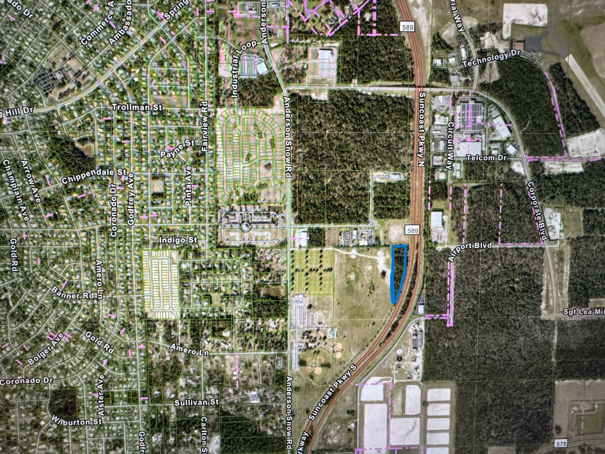 Anderson Snow Rd @ Edward R Noll, Spring Hill, FL for Sale