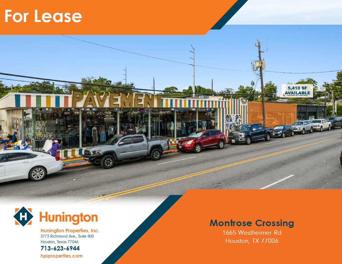 1665 Westheimer Rd, Houston, TX for Rent