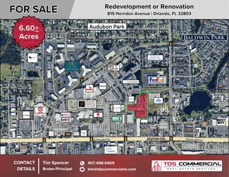 Orlando, FL Commercial - 815 Herndon Ave