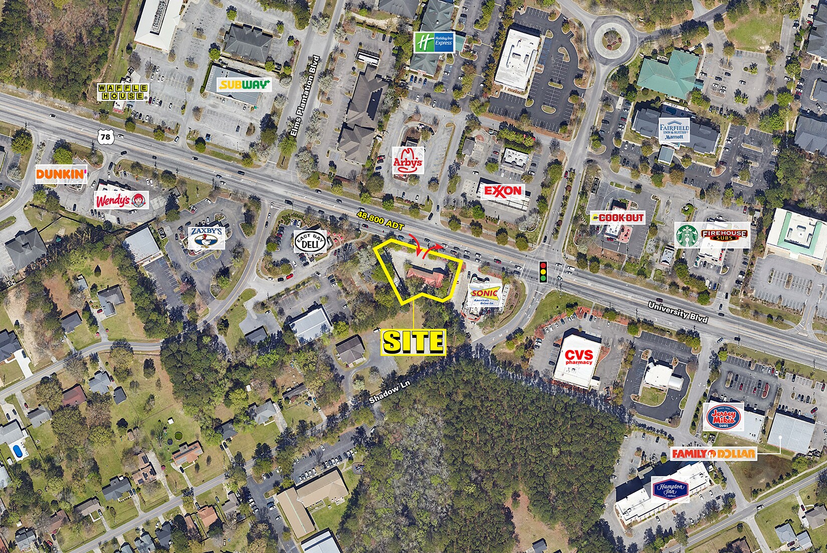 9125 University Blvd, North Charleston, SC for Rent
