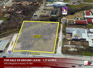 Houston, TX Industrial Land - 2502 Collingsworth St