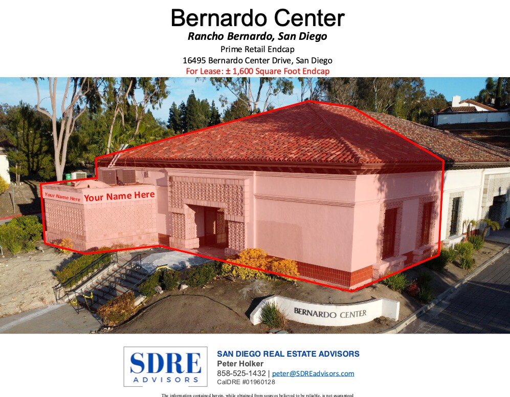 16495 Bernardo Center Dr, San Diego, CA for Rent