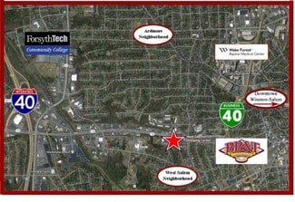 Winston-Salem, NC Commercial Land - 603 Peters Creek Pky