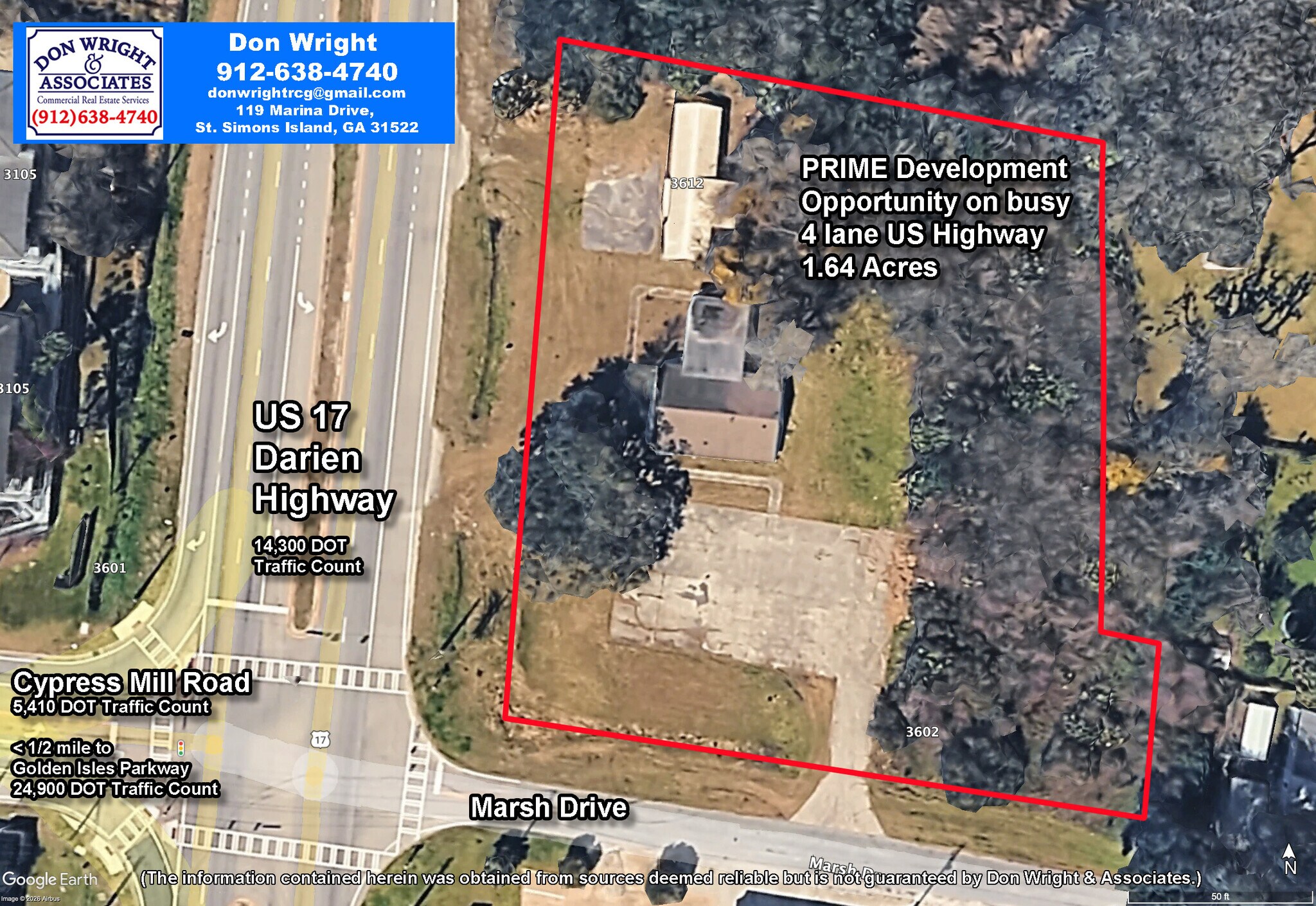 3610 Darien Hwy, Brunswick, GA for Sale