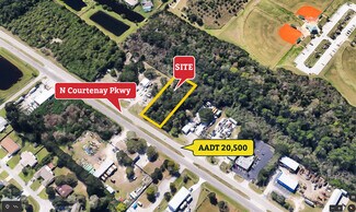Merritt Island, FL Commercial Land - N Courtenay